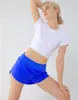 Costumes New Fashion Top Look Womens High Waisted Running Shorts Quick Dry Athletic Workout Shorts with Mesh Liner Zipper Pockets