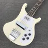 Rare 4003 Electric Bass Guitar Chrome Hårdvara Hög kvalitet