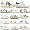 Fashion Brand Dress Shoes Men Women Sneakers Low platform SuperStar Designers Original Casual White Light Pink Ice Blue Grey Red Gold Sparkle Trainers Sports