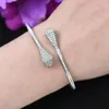 Brazalete con personalidad fina para mujer, pulsera con forma 3D de moda, superregalo de alta calidad para amigos, amantes, sorpresa inesperada