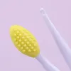 Skönhet hudvård tvätt ansikte silikonborste exfolierande näsa rena smörjborttagning borstar verktyg med ersättningshuvud