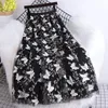 Skirts Three-dimensional Embroidery Butterfly Net Yarn Skirt Female 2023 Summer Heavy Industry A-line Temperament Large