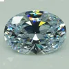 Luźne diamenty Ogromne nieogrzewane 5658CT VVS White Sapphire Cydron 18x25 mm Owalny Cut Aaaa Cutstone 230320