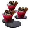 Neue Runde Cupcake Ständer Acryl Display Stand Für Schmuck Kuchen Dessert Rack Party Hochzeit Kuchen Stehen Baby Dusche Dekoration Halter