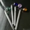 The New color of strawberry pot head ,Wholesale Glass bongs Oil Water Pipes Glass Pipe Oil Rigs Smoking