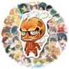 50PCS Cute Anime Attack on Titan Graffiti Adesivi per bagagli fai da te Laptop Skateboard Adesivi per biciclette da moto KL51-618