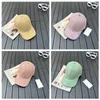 Luxe Canvas Baseball Cap Designer Hoed Jumbo G Mode Roze Zon Caps Vrouwen Mannen Casquette Casual Emmer Hoeden 4 Stijl