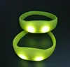 Glow in the Dark Branslet Party Favour Voice Silikonowa Boguła Aktywna opaska na rękę Flashing LED Rave Party Concerts Prezent