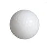 Peças LED luminosos bola de golfe luminária 6 cor brilho Surlyn SUFA