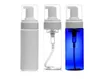 Quality 200ml Foaming Plastic Pump Bottle Soap Foam Dispenser-Refillable Portable Empty Hand Suds Dispenser Travel Mini Size