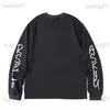 Men's T-Shirts Frog drift Fashion Wear Streetwear Vintage ASKYURSELF Loose long sleeve Tee t-shirt tops Men T230321