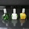 Narguilés Quatre accessoires de bongs en verre à bulles de couleur de griffe, pipes à fumer en verre mini multi-coloré
