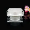 Refillable Compacts 15g 30g 50g Acrylic Cream Jar Empty Cosmetic Packing Container 15ml 30ml 60ml 100ml Lotion Pump Bottle Sample F913