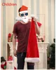 Christmas Decorations Long Cozy Wrap Elf Santa Hat Adult Party Costume Accessory Red White