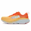 Hoka Shoes Bondi Running 운동화 Hokas Clifton 8 9 Carben X2 Kawana 스포츠 러너 흡수 충격 클라우드 메쉬 진단 트레이너 디자이너 신발