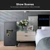 Smart Ring Sleep Tracker Grand espace Coffre-fort électronique 80CM High File Data Safe Box Home Office Safe All Steel