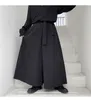 Pantaloni da uomo Hakama Harajuku Kimono Samurai Casual larghi stile cinese Hanfu Tang Pantaloni uniformi Kendo maschili 230320