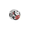 2023 New Popular S925 Sterling Silver Pandora Series Four -leaf Grass Christmas Style Love Lipstick Diy Women's Jewelry Accessories Beads