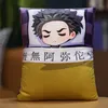 Pillow anime ghost killing cartoon blade plush toys you beans plush charcoal Zhilang pillow ease doll peripheral children gifts