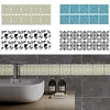 Muurstickers waterdichte tegel sticker keuken badkamer zelfklevende kunst diagonale vloer huisdecoratie