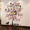 Wall Stickers 3D Family Tree Acrylic Po tree Home Decor Poster Decal Mirror po wall wallpaper kid room decor 230321