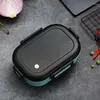 Dinnerware Sets 304 Stainless Steel Lunch Box Insulation Bag Korean Children Student Office Worker Female 1-Layer Compartment