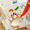 Altri giocattoli Muilty Function Simulation Storage Carrello della spesa Giochi per bambini Giocattoli per la casa Blocchi di costruzione in legno Ragazzi e ragazze Scatola dei colori Regalo 230320