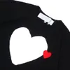 Célèbre designer t-shirt Red Love Hear tees mens womens fashion play couple tshirt casual manches courtes été t-shirts streetwear hip-hop tops Vêtements imprimés # C095