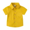 Kids shirts coole stof jongens shirts zomerkwaliteit Kinderkleding kinderen kinderen tops peuter schooluniform 230321