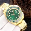 مصممة المرأة wristwatch 904L GMT Mens الساعات عالية الجودة ميكانيكية ملحقات الموضة الأزياء الأعمال الفاخرة ساعة سوداء البساطة SB012 C23