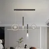 Chandeliers Rectangular Led Ceiling Lamp Living Room Lighting Modern Minimalist Smart Bedroom Whole House Package Light Fixture