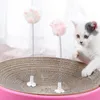 Cat Toys Scratcher Wand Interactive Toy Cute borttagbar kattunge teaser skrapa roligt spel