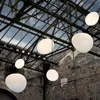 Lampy wiszące dupleks schody dużego żyrandola szklane szklane salon budynek długą spiralną nowoczesną minimalistyczną willę kreatywność