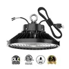 Yüksek Bay DLC 110V Dimmable LED Işık 100W 150W 200W 240W UFO 5000K 36000lm IP65 Taşkın Alüminyum Madenciliği Highbay Lamba Damla Teslimat LI DHF5Q