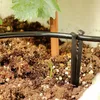 Attrezzature per irrigazione 50 pezzi Pali di supporto per irrigazione in plastica per tubi ed emettitori da 4/7 o 3/5 mm/Kit di gocciolamento/Attrezzi da giardino