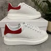 2023 Designer Casual Schoenen Mannen Vrouwen Leer Lace Up Witte Zool Espadrilles Oversized Flats Fluwelen Suède Platform Espadrille Sport Trainer Sneakers 36-45