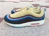 Designer Shoes Running Sean Wotherspoon x 1/97 VF SW Lemon Corduroy Rainbow Sneakers Original