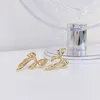 Charm Romantic 14k настоящие золотые ушные шпильки бабочка инкрустация жемчужного качества изящные украшения для женщин