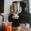 Other Event Party Supplies Witch Hand Candlestick Halloween Decor Resin Candle Holder Gothic Decor Candle Holder Witch Hand Stand Golden Holiday Decoration 230321