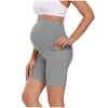 Zwangerschapsbodems hoge taille buik yoga korte broek slanke magere legging kleding voor zwangere vrouwen zomer sport casual fitness zwangerschap