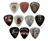 10pcs 0.71mm New Popular Front And Back Printing Famous Rock Band Musical Plectrums Guitar Picks