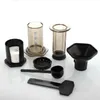 Potrawy do kawy Glass Espresso Cafy Maker Portable Cafe French Press Cafoffee Pan do Aeropress Machine Drop 230321