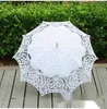 Parasols Blanc Mariage Parapluies Faits À La Main Dentelle Artifull Jardin Parasols De Mariée Pour La Mariée Demoiselle D'honneur De Mariage Diamètre 32 Pouces