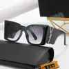 2023 Gafas de sol de lujo Gafas de sol de la marca del diseñador 119 Para las marcas negras Glasses Protección de UV Fashion Fashion Gafass Letter Eyeglasses casuales con caja muy buena
