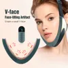 Massager twarzy mikrokrąd Vface urządzenie do podnoszenia twarzy 6Mode Ogrzewana skóra odmładzanie podwójne podbródka V Wibracje twarzy Massager Wireless Zdalne Contro 230320