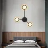 Vägglampa moderna ledhuvudbord nordiskt vardagsrum sovrum trappa hem dekoration interiör minimalistisk belysning fixtur