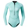 Wetsuits Drysuits 2mm neoprene Wetsuit Women Long Scuba Scuba Diving Suit Swimsuit Rash Guard 230320