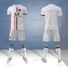 Chándales para hombres Chándales para hombre Paris Soccer Jersey Saint Germain Camiseta de fútbol Shorts Niños JUGADOR Uniformes T240222