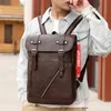 Mulheres Homens Mochila Estilo Couro Genuíno Moda Casual Sacos Pequena Menina Mochila Business Laptop Mochila Carregando Bagpack Mochila Esporte Outdoor Packs 960