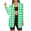 Ternos femininos Terno do Blazer de Camuflagem Blazers Skull Floral Lady Lady Long Beer Botty Dropship Plaid Impresso por atacado Casaco de tamanho grande 230321